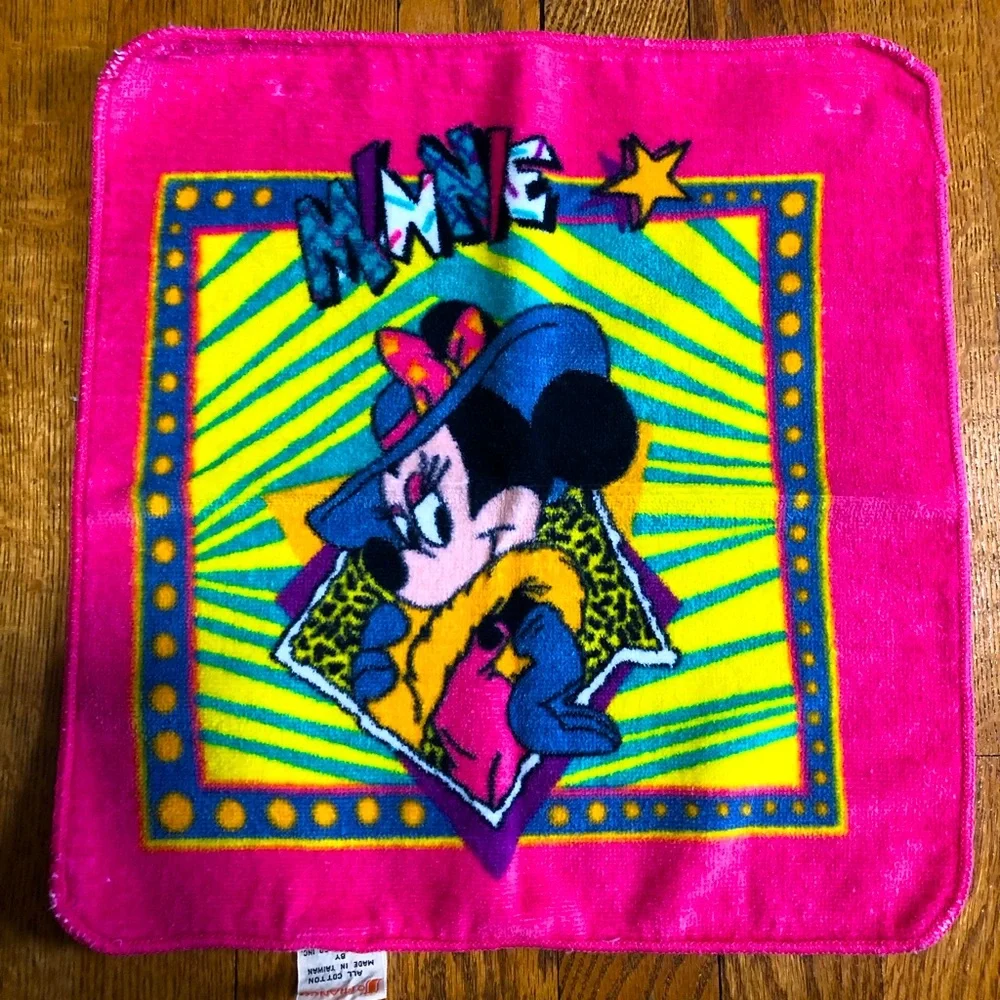 Vintage Disney Minnie Mouse Washcloth